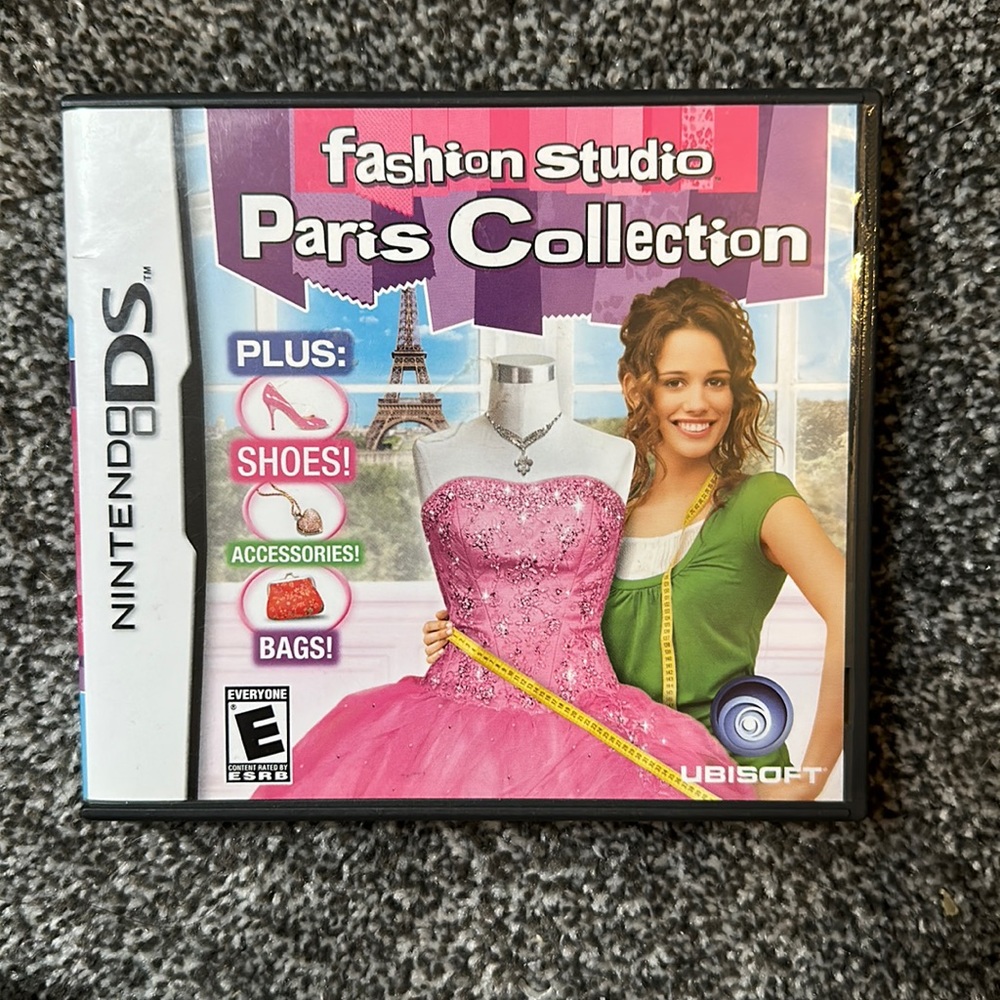 Fashion studio Paris collection for Nintendo ds
